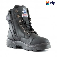 Steel Blue 512719 - Southern Cross Zip Scuff Cap Ladies Black Boots